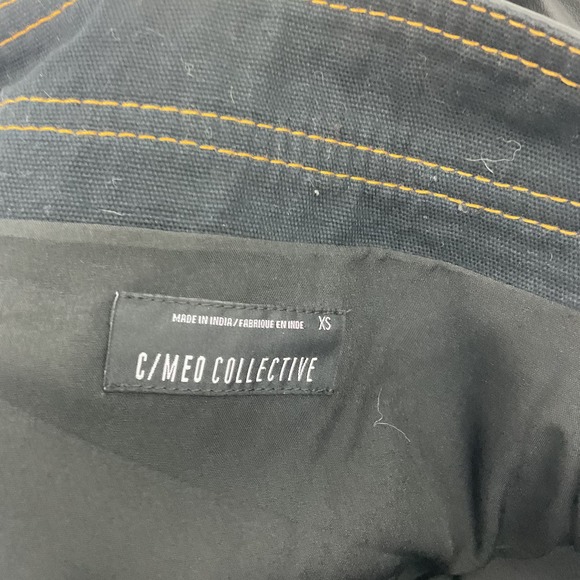 C/MEO Collective Black Leather Skirt - Picture 3 of 6